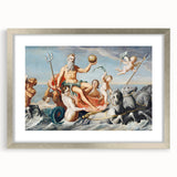Mythological Art Print - The Return of Neptune by John Singleton Copley - Classical God Painting