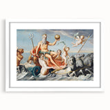 Mythological Art Print - The Return of Neptune by John Singleton Copley - Classical God Painting