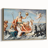 Mythological Art Print - The Return of Neptune by John Singleton Copley - Classical God Painting