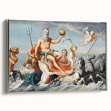 Mythological Art Print - The Return of Neptune by John Singleton Copley - Classical God Painting
