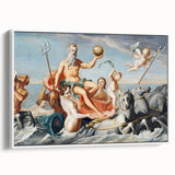 Mythological Art Print - The Return of Neptune by John Singleton Copley - Classical God Painting