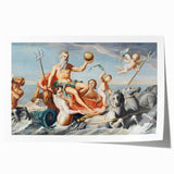 Mythological Art Print - The Return of Neptune by John Singleton Copley - Classical God Painting