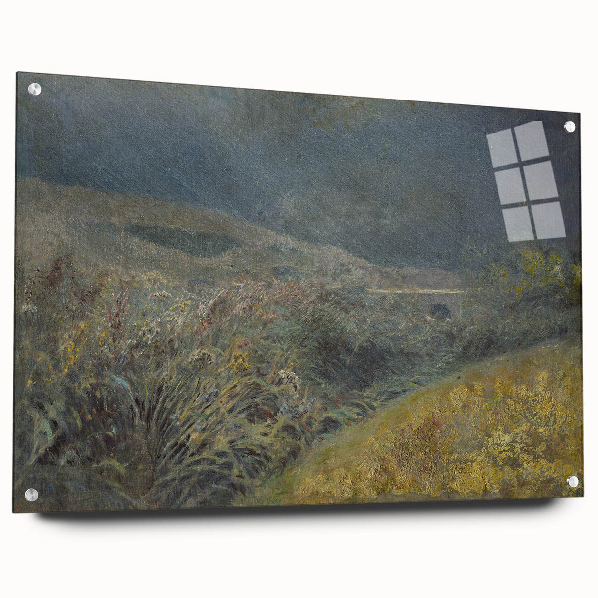 Romanticism Art - Motif from the Belianske Tatras by László Mednyánszky