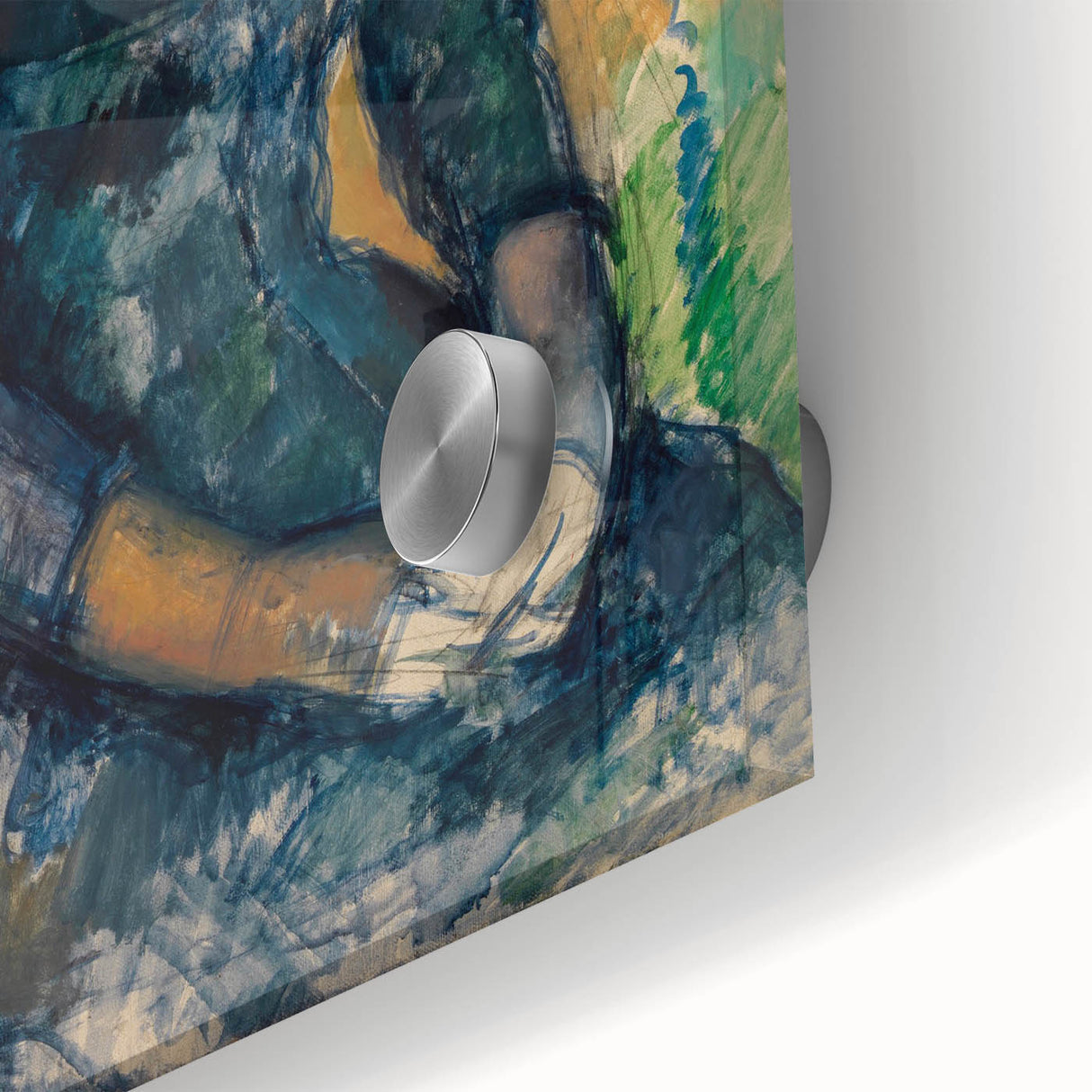 Impressionist Portrait - Madame Cézanne in Conservatory by Cézanne Art