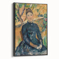 Impressionist Portrait - Madame Cézanne in Conservatory by Cézanne Art