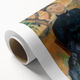 Impressionist Portrait - Madame Cézanne in Conservatory by Cézanne Art