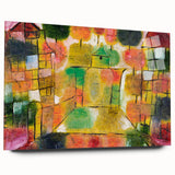 Abstract Modern Art with Nature and Architecture - Trendy Wall Decor