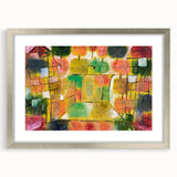 Abstract Modern Art with Nature and Architecture - Trendy Wall Decor
