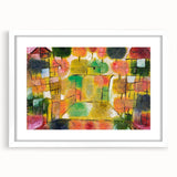 Abstract Modern Art with Nature and Architecture - Trendy Wall Decor
