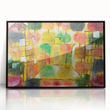 Abstract Modern Art with Nature and Architecture - Trendy Wall Decor