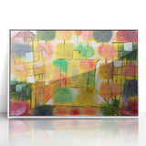 Abstract Modern Art with Nature and Architecture - Trendy Wall Decor