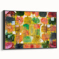 Abstract Modern Art with Nature and Architecture - Trendy Wall Decor