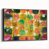 Abstract Modern Art with Nature and Architecture - Trendy Wall Decor