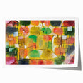 Abstract Modern Art with Nature and Architecture - Trendy Wall Decor