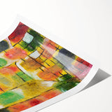 Abstract Modern Art with Nature and Architecture - Trendy Wall Decor