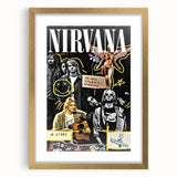 Nirvana "In Utero" Poster – Iconic 90s Grunge Band Art