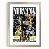 Nirvana "In Utero" Poster – Iconic 90s Grunge Band Art