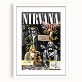Nirvana "In Utero" Poster – Iconic 90s Grunge Band Art