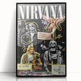 Nirvana "In Utero" Poster – Iconic 90s Grunge Band Art
