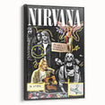 Nirvana "In Utero" Poster – Iconic 90s Grunge Band Art