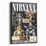 Nirvana "In Utero" Poster – Iconic 90s Grunge Band Art