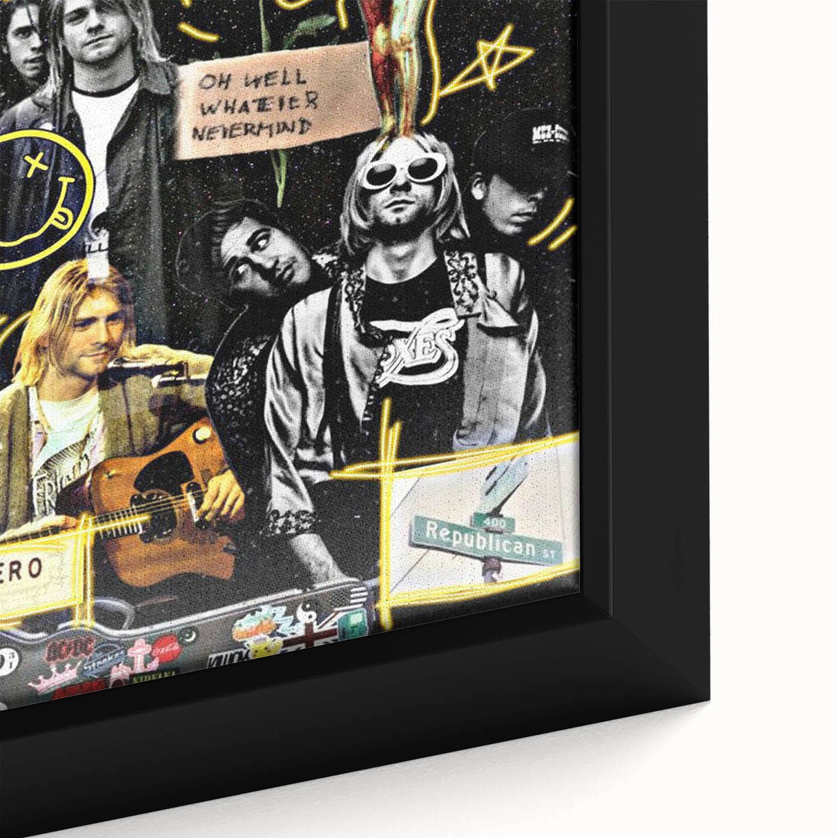 Nirvana "In Utero" Poster – Iconic 90s Grunge Band Art