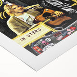 Nirvana "In Utero" Poster – Iconic 90s Grunge Band Art