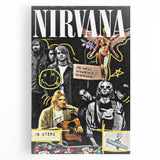 Nirvana "In Utero" Poster – Iconic 90s Grunge Band Art