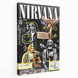 Nirvana "In Utero" Poster – Iconic 90s Grunge Band Art