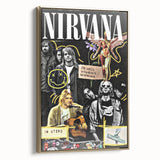 Nirvana "In Utero" Poster – Iconic 90s Grunge Band Art