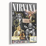 Nirvana "In Utero" Poster – Iconic 90s Grunge Band Art