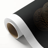 Elegant Gold Tree Wall Art - Modern Abstract Canvas for Living Room