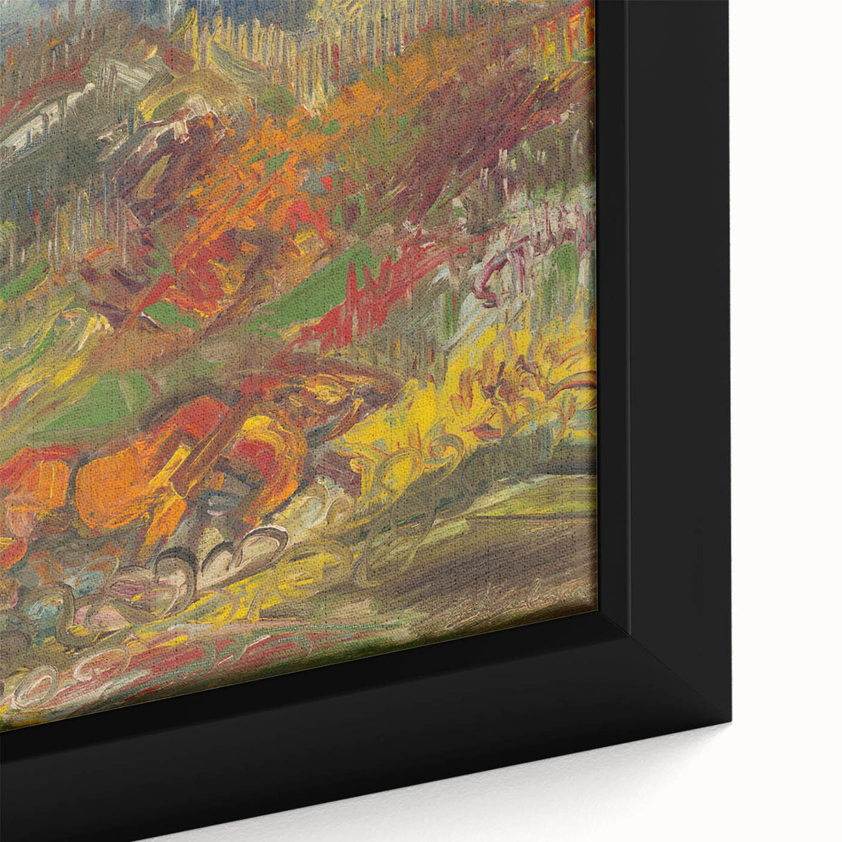 Expressionist Art - Summer by Arnold Peter Weisz-Kubínčan