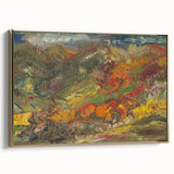 Expressionist Art - Summer by Arnold Peter Weisz-Kubínčan