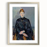 Impressionist Portrait - Madame Cézanne in Black by Cézanne Wall Art