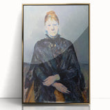 Impressionist Portrait - Madame Cézanne in Black by Cézanne Wall Art