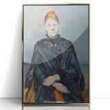 Impressionist Portrait - Madame Cézanne in Black by Cézanne Wall Art