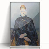 Impressionist Portrait - Madame Cézanne in Black by Cézanne Wall Art