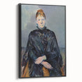 Impressionist Portrait - Madame Cézanne in Black by Cézanne Wall Art