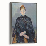Impressionist Portrait - Madame Cézanne in Black by Cézanne Wall Art