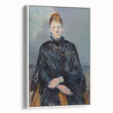 Impressionist Portrait - Madame Cézanne in Black by Cézanne Wall Art