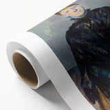 Impressionist Portrait - Madame Cézanne in Black by Cézanne Wall Art