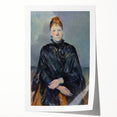 Impressionist Portrait - Madame Cézanne in Black by Cézanne Wall Art