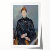 Impressionist Portrait - Madame Cézanne in Black by Cézanne Wall Art