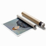 Impressionist Portrait - Madame Cézanne in Black by Cézanne Wall Art