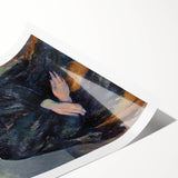 Impressionist Portrait - Madame Cézanne in Black by Cézanne Wall Art