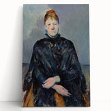 Impressionist Portrait - Madame Cézanne in Black by Cézanne Wall Art