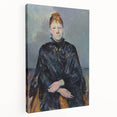 Impressionist Portrait - Madame Cézanne in Black by Cézanne Wall Art