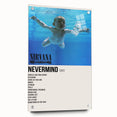 Nirvana Nevermind Poster - Retro 90s Wall Art - Vintage Rock Art Print