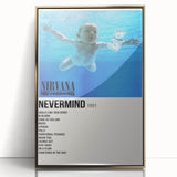 Nirvana Nevermind Poster - Retro 90s Wall Art - Vintage Rock Art Print